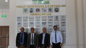 Ankara Üniversitesi Teknoloji Transfer Ofisi’nden Tokat Teknopark’a ziyaret
