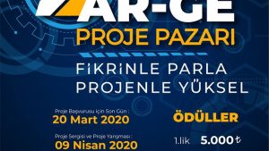 TOGÜ 2. Ar-Ge Proje Pazarı Proje Başvuruları 20 Mart Tarihine Uzatıldı!