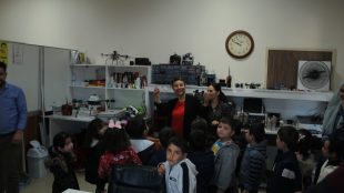 Tokat Merkeze bağlı 18 Mart İlkokulunun Anaokulu öğrencileri Teknoparkı ziyaret etti.